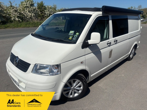 Volkswagen Camper T32 LWB P/V 130TDI E4 CAMPERVAN 2 BERTH POP TOP ROOF AWNING SINK 2 BURNER G