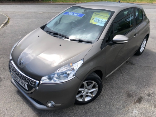 Peugeot 208  1.4 HDI DIESEL ACTIVE £20 TAX BLUETOOTH DAB TOUCHSCREEN RADIO CRUISE 