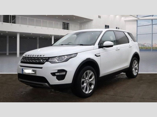 Land Rover Discovery Sport  2.0 TD4 HSE DIESEL WHITE MANUAL 7 SEATER PANORAMIC GLASS ROOF SAT NAV BLUET 
