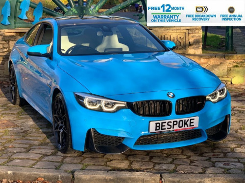 BMW M4  3.0 M4 COMPETITION 2d 444 BHP COMPETITION SPORT - 