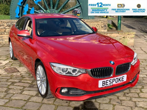 BMW 4 Series  2.0 418D LUXURY GRAN COUPE 4d 148 BHP AUTOMATIC - 