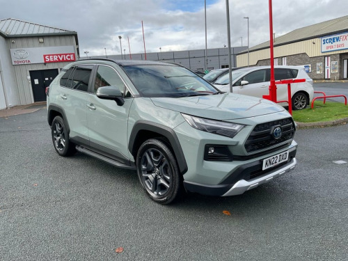 Toyota RAV4  2.5 VVT-h Adventure SUV 5dr Petrol Hybrid CVT 4WD 