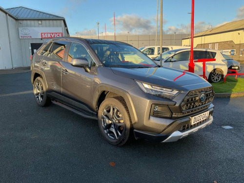 Toyota RAV4  2.5 VVT-h Adventure SUV 5dr Petrol Hybrid CVT 4WD 