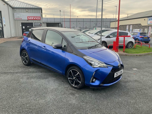 Toyota Yaris  1.5 VVT-i Blue Bi-Tone Hatchback 5dr Petrol Manual