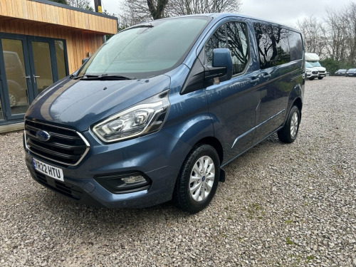 Ford Transit Custom  2.0 320 EcoBlue Limited Crew Van Double Cab 5dr Di 