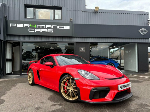 Porsche 718  4.0 CAYMAN GT4 PDK 2d 415 BHP