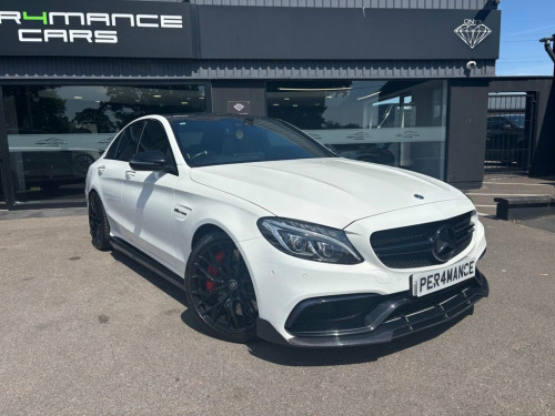 Mercedes-Benz C-Class  4.0 C63 V8 BiTurbo AMG S (Premium) Saloon 4dr Petr