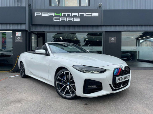 BMW 4 Series  2.0 420i M Sport Convertible 2dr Petrol Auto Euro 