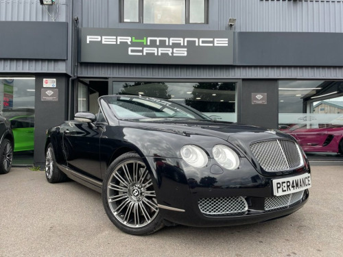 Bentley Continental  6.0 W12 GTC Convertible 2dr Petrol Auto 4WD Euro 4