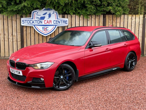 BMW 3 Series  2.0 320D M SPORT TOURING 5d 181 BHP FULL LEATHER, 