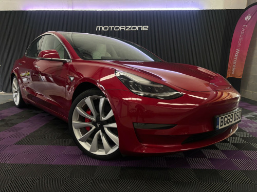 Tesla Model 3  (Dual Motor) Performance Saloon 4dr Electric Auto 4WDE (Performance Upgrade