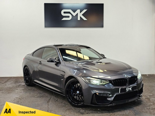 BMW M4  3.0 M4 COMPETITION 2d 444 BHP AUTO-CRUISE C-SAT-NA