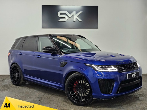 Land Rover Range Rover Sport  5.0 SVR 5d 567 BHP AUTO-CRUISE C-SAT-NAV-HEATED S