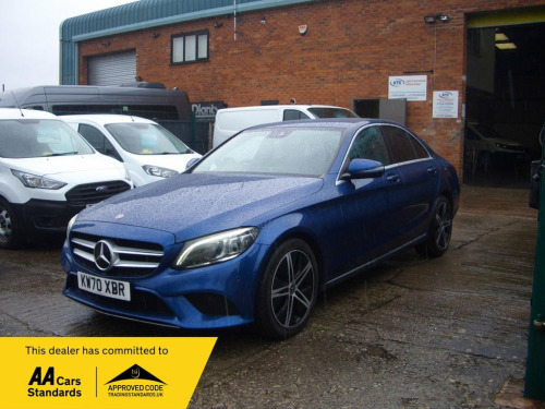Mercedes-Benz C-Class C200 1.5 C200 MHEV EQ Boost Sport Saloon 4dr Petrol G-T