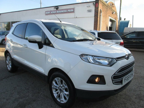 Ford EcoSport  1.5 Zetec SUV 5dr Petrol Manual 2WD Euro 5 (112 ps