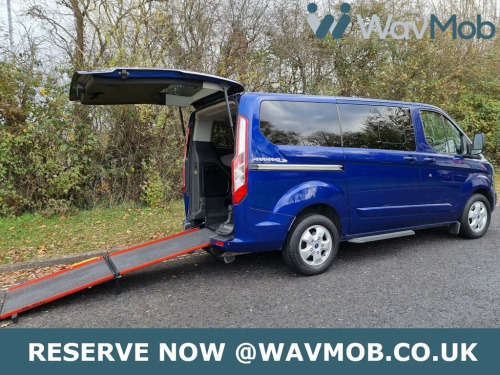 Ford Tourneo Custom  4 Seat  Wheelchair Accessible Disabled Access Ramp 