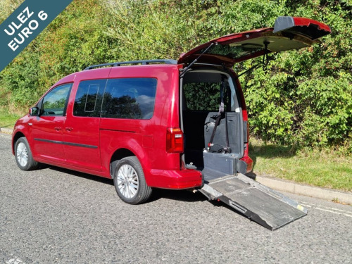 Volkswagen Caddy Maxi  5 Seat Euro 6 Wheelchair Accessible Disabled Acces