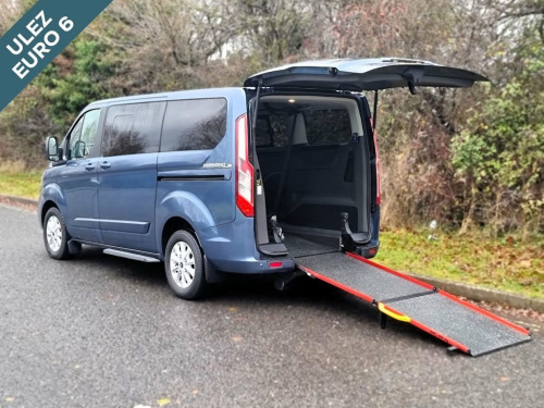 Ford Tourneo Custom  4 Seat Auto Wheelchair Accessible Disabled Access 