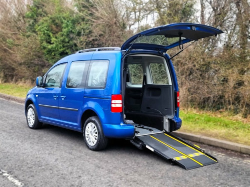 Volkswagen Caddy  Wheelchair Accessible Disabled Access Ramp Car