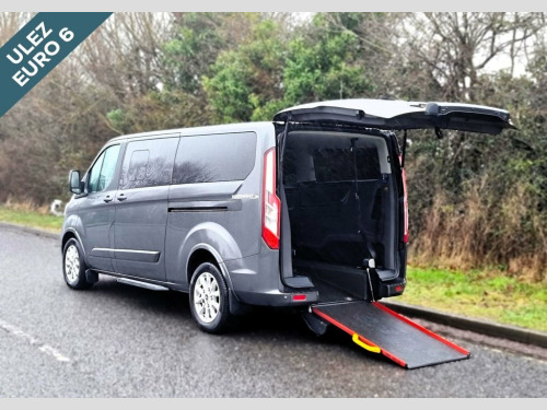 Ford Tourneo Custom  L2 LWB Twin Wheelchair Accessible Disabled Access 