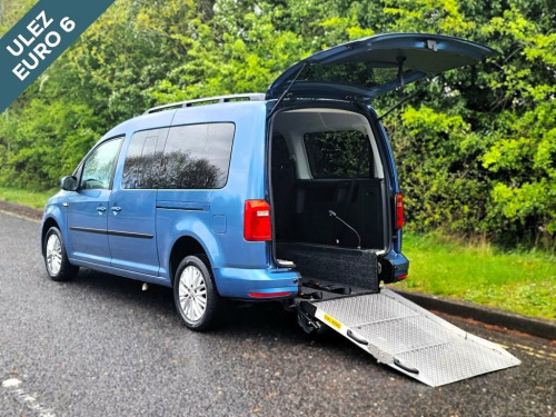 Volkswagen Caddy Maxi  5 Seat Auto Euro 6 Wheelchair Accessible Disabled 
