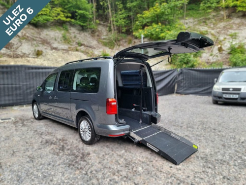 Volkswagen Caddy Maxi  5 Seat Auto Wheelchair accessible Disabled Access 