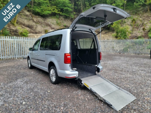 Volkswagen Caddy Maxi  4 Seat Wheelchair Accessible Disabled Access Ramp 
