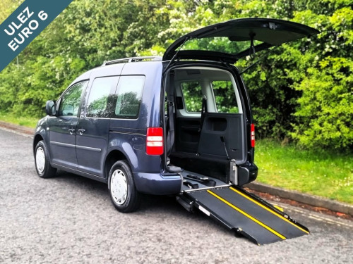 Volkswagen Caddy  3 Seat Wheelchair Accessible Disabled Access Ramp 