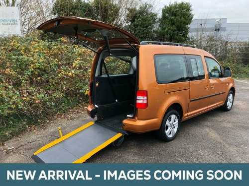 Volkswagen Caddy Maxi  4 Seat Automatic Wheelchair Accessible Vehicle wit