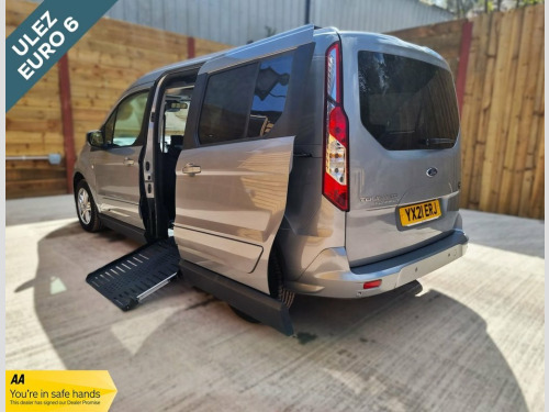 Ford Grand Tourneo Connect  3 Seat Side Entry Passenger Up Front Wheelchair Ac