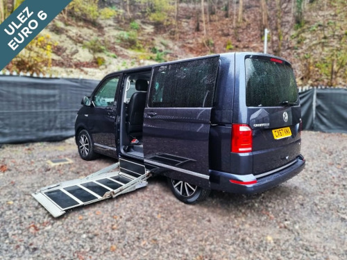 Volkswagen Caravelle  7 Seat Wheelchair Accessible Disabled Access Ramp 