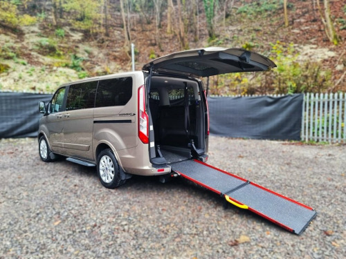 Ford Tourneo Custom  6 Seat Wheelchair Accessible Disabled Access Ramp 