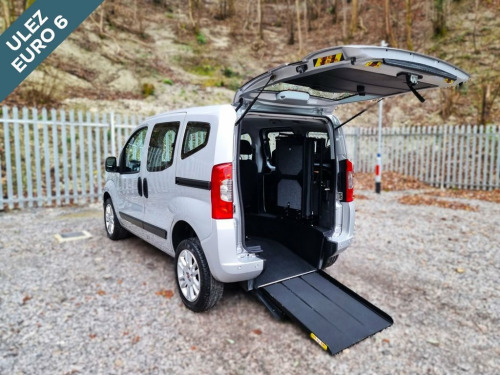 Fiat Qubo  3 Seat Passenger Up Front Wheelchair Accessible Ve