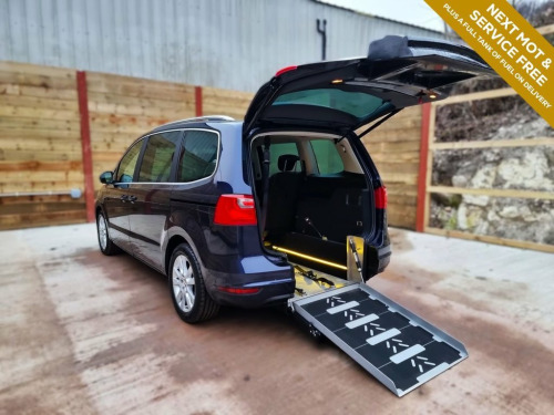 SEAT Alhambra  4 Seat Auto Wheelchair Accessible Disabled Access 