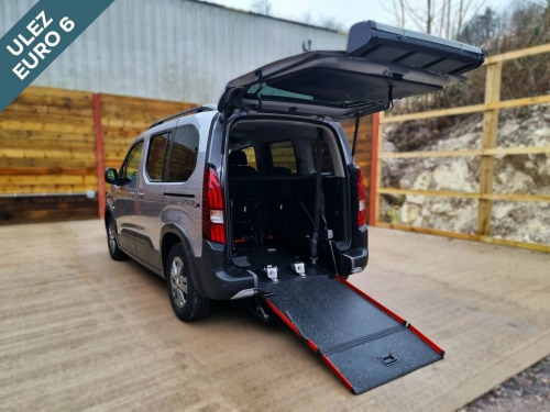 Peugeot Rifter  5 Seat Auto Wheelchair Accessible Disabled Access 