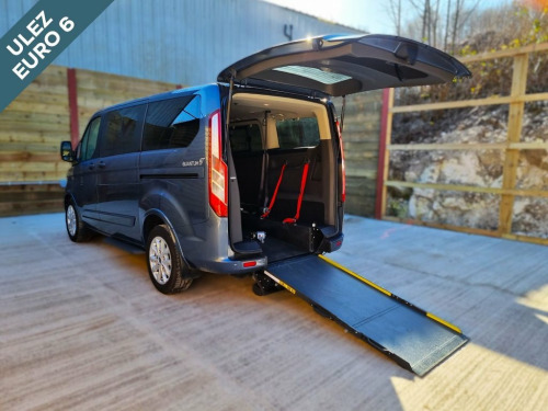 Ford Tourneo Custom  4 Seat Auto Wheelchair Accessible Disabled Access 