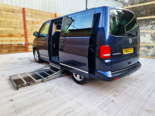 Volkswagen Caravelle  4 Seat Auto Wheelchair Accessible Vehicle With Sid