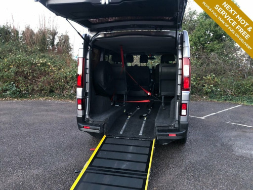 Renault Trafic  5 Seat Wheelchair Accessible Vehicle with Access R