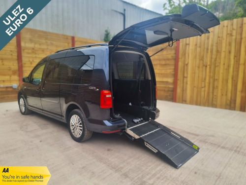 Volkswagen Caddy Maxi  5 Seat Wheelchair Accessible Disabled Access Vehic