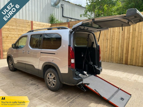 Peugeot Rifter  L2 LWB 4 Seat Auto Wheelchair Accessible Disabled 