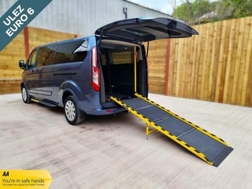 Ford Tourneo Custom  L2 LWB Auto 5 Seat Wheelchair Accessible Disabled 