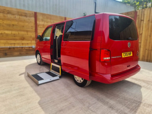Volkswagen Transporter  4 Seat Auto Side Entry Wheelchair Accessible Disab