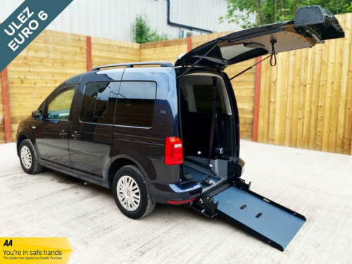 Volkswagen Caddy  3 Seat Wheelchair Accessible Disabled Access Vehic