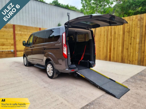 Ford Tourneo Custom  5 Seat Auto Wheelchair Accessible Disabled Access 