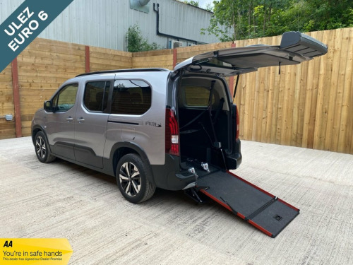 Peugeot Rifter  L2 LWB 3 Seat Auto Wheelchair Accessible Disabled 