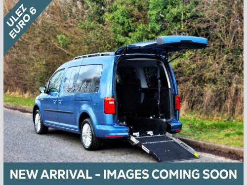 Volkswagen Caddy Maxi  5 Seat Auto Wheelchair Accessible Disabled Access 