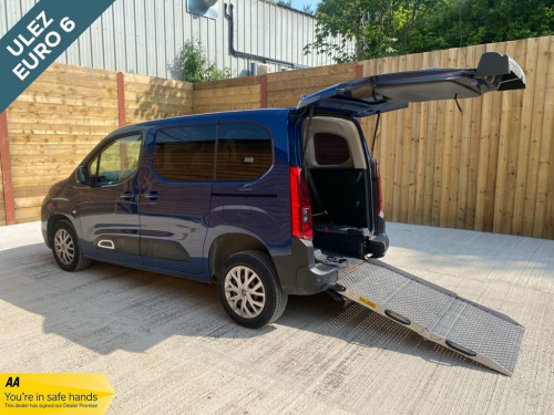 Citroen Berlingo  3 Seat Petrol Auto Wheelchair Accessible Disabled 