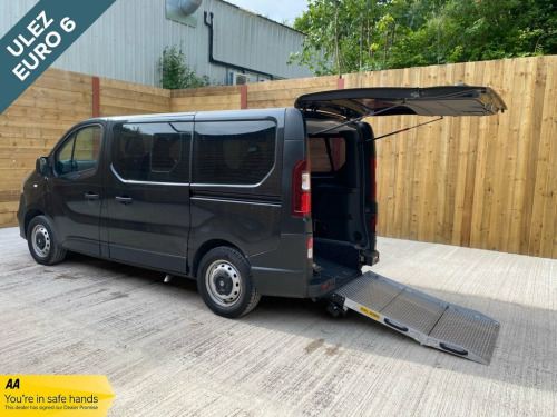 Vauxhall Vivaro  L1 H1 4 Seat Wheelchair Accessible Disabled Access