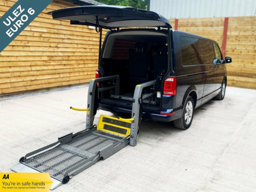 Volkswagen Caravelle  LWB 6 Seat Auto wheelchair Accessible Disabled Acc
