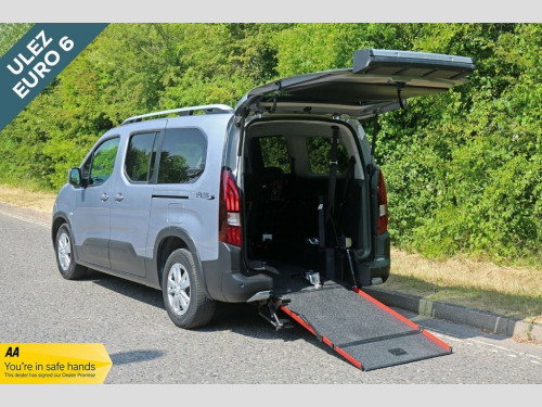 Peugeot Rifter  LWB Petrol Auto 5 Seat Wheelchair Accessible Disab